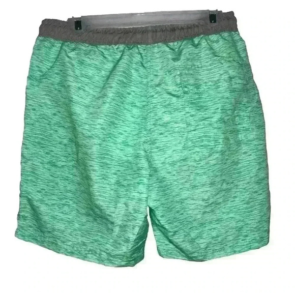 NWT US Polo Assn Green Swim Trunks Men’s Sz Medium Drawstring Waist Fully Lined - Picture 4 of 5